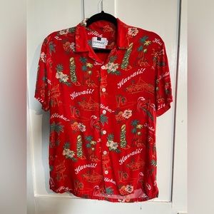Men’s Top Man Aloha Short Sleeve ( XS )